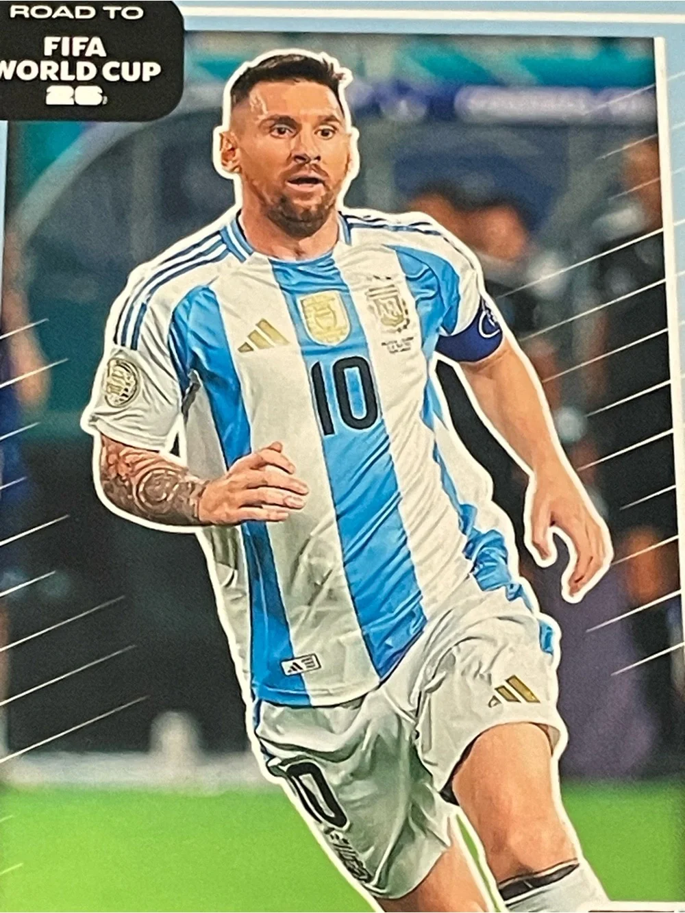 Panini Road To FIFA World Cup 2026 Donruss Lionel Messi #154 Argentina Base Card